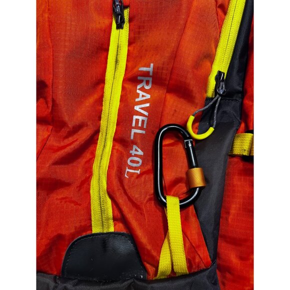 Senterlan Rucksack travel 40L yellow orange hiking backpack - Picture 6 of 8